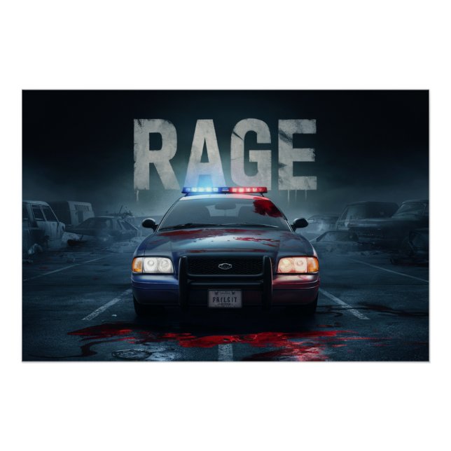 Póster Poster Police Rage (Frente)