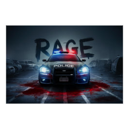Póster Poster Police Rage 05