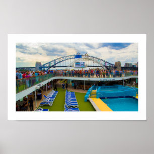 Poster Pôster Ponte Sydney Harbor