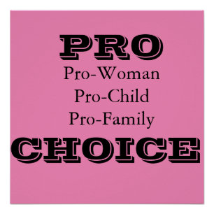 Póster Poster Pro-Choice