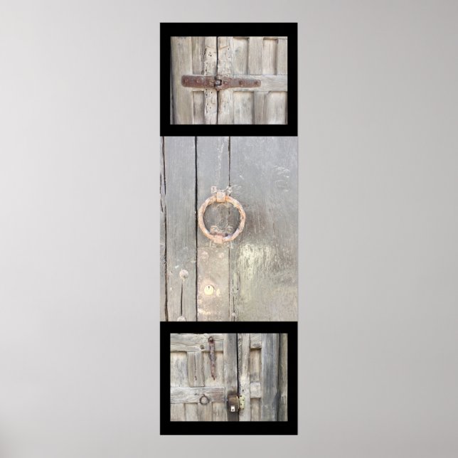 Poster Poster: puertas y cierres (Frente)