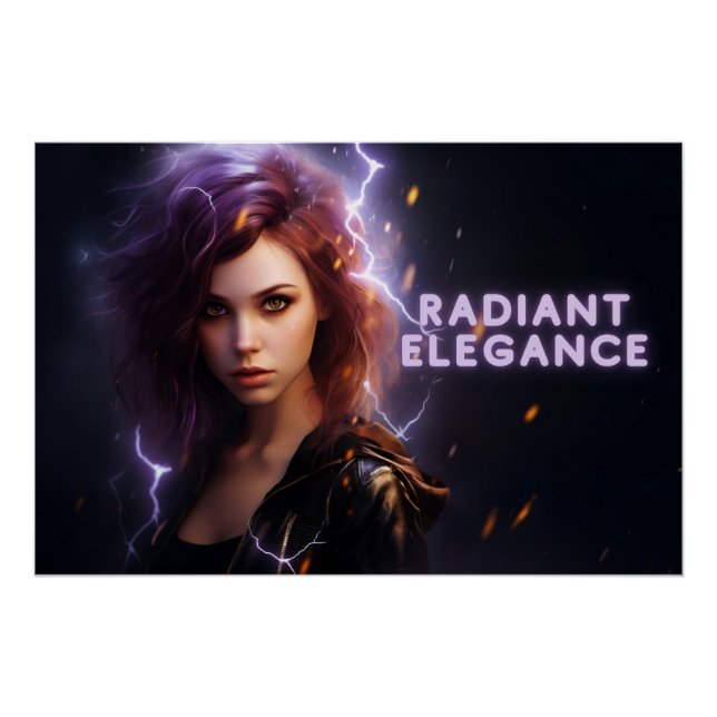 Póster Poster Radiant Elegance (Frente)