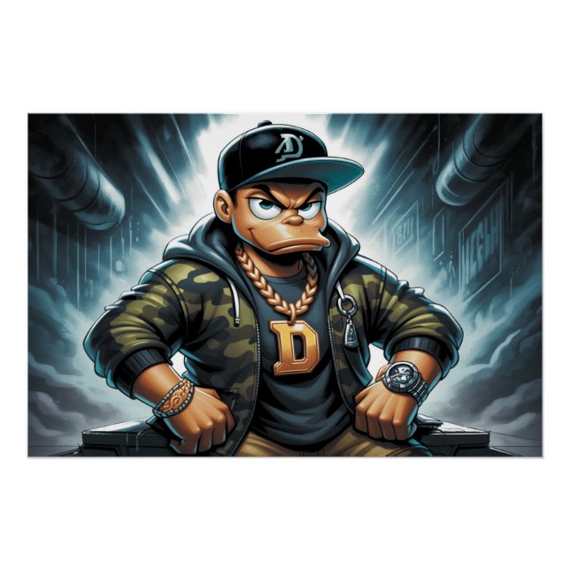 Póster Poster Rap Duck 2 (Frente)