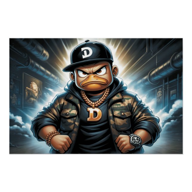 Póster Poster Rap Duck 3 (Frente)