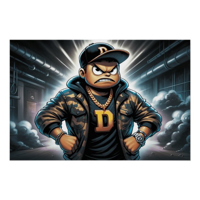 Póster Poster Rap Duck 4 (Frente)