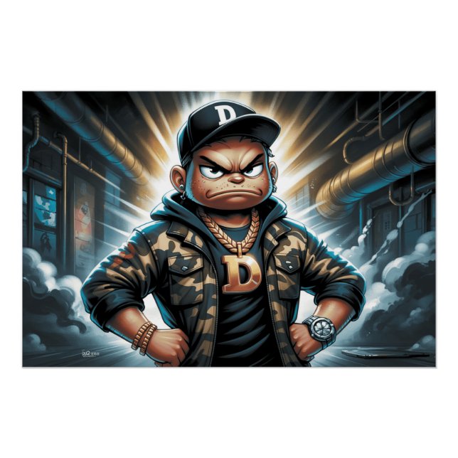 Póster Poster Rap Duck 5 (Frente)