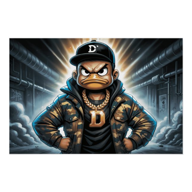 Póster Poster Rap Duck 6 (Frente)
