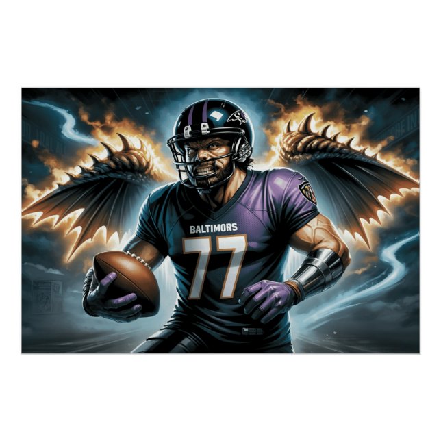 Póster Poster RAVENS 5 (Frente)