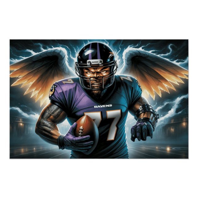 Póster Poster RAVENS 6 (Frente)