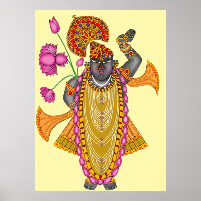 Poster Pôster Shreenath Ji (Frente)
