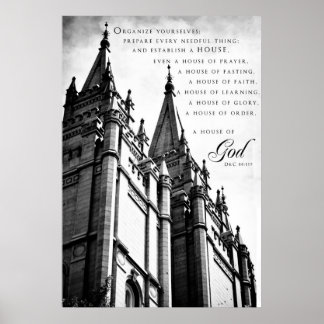 Poster Poster-SLC LDS Temple 3