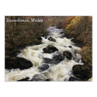 Póster Poster Snowdonia Wales
