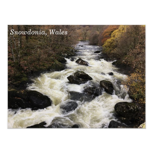 Póster Poster Snowdonia Wales (Frente)