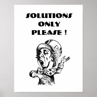 PÓSTER POSTER-SOLUÇÕES APENAS POR FAVOR!