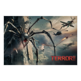 Póster Poster Spider Terror