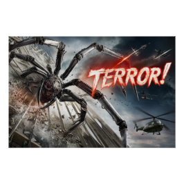 Póster Poster Spider Terror 02