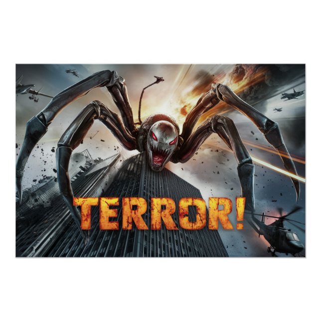 Póster Poster Spider Terror 03 (Frente)