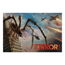 Póster Poster Spider Terror 04