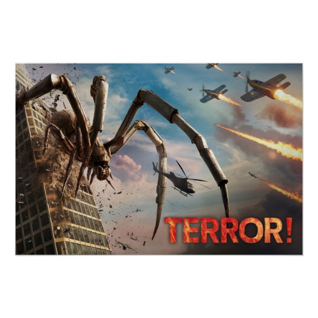 Póster Poster Spider Terror 04 (Frente)