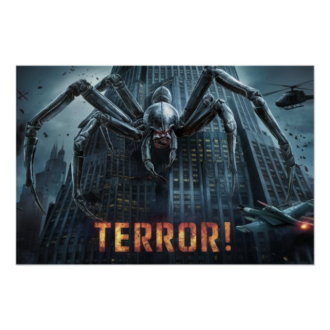 Póster Poster Spider Terror 05 (Frente)