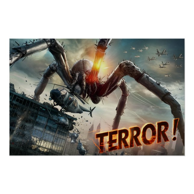 Póster Poster Spider Terror 06 (Frente)