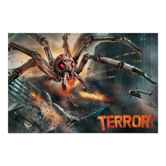 Póster Poster Spider Terror 07 (Frente)