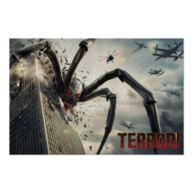 Póster Poster Spider Terror 08 (Frente)