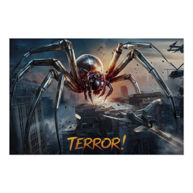 Póster Poster Spider Terror 10 (Frente)