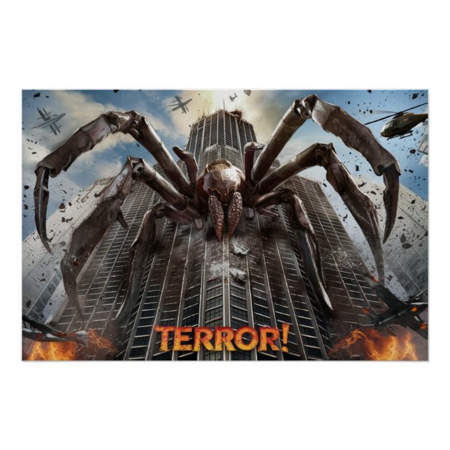 Póster Poster Spider Terror 11 (Frente)