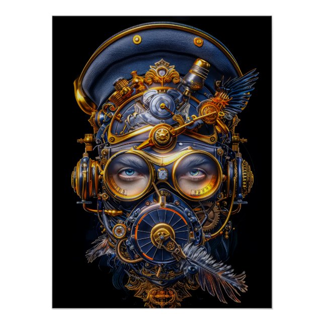 Póster Poster Steampunk (Frente)