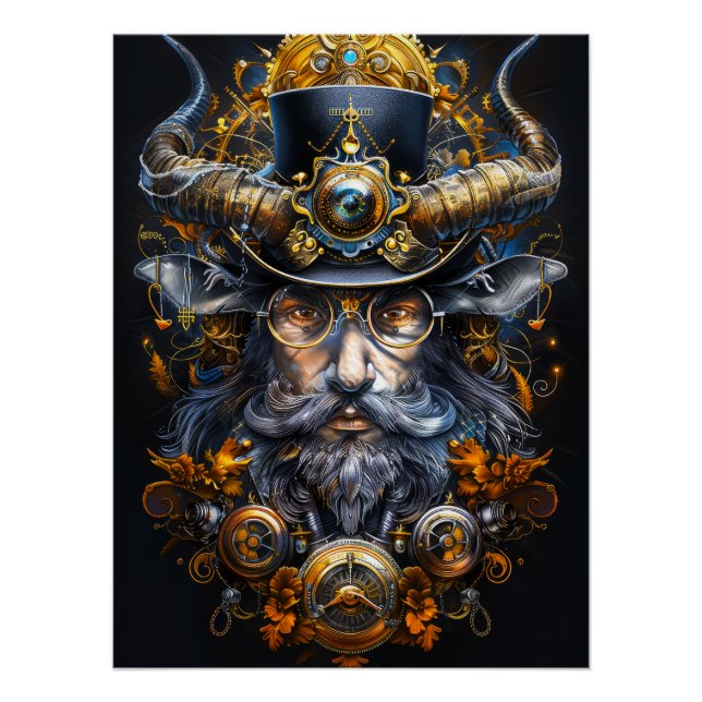 Póster Poster Steampunk (Frente)