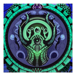 Póster Poster Surreal Glossy de Gateway Xenomul