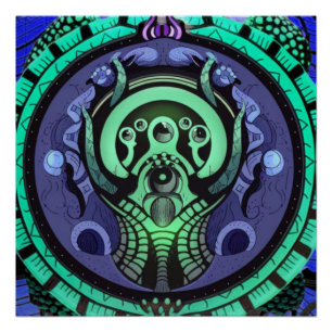 Póster Poster Surreal Glossy de Gateway Xenomul