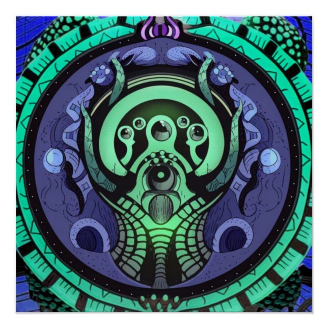 Póster Poster Surreal Glossy de Gateway Xenomul (Frente)