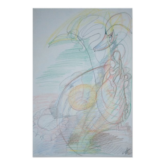 Póster Poster Swans  (Frente)