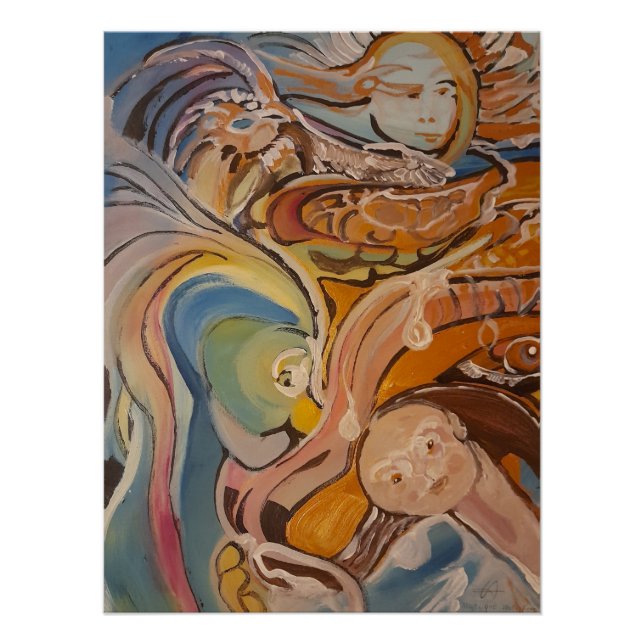 Póster poster Tears of a dragon (Frente)