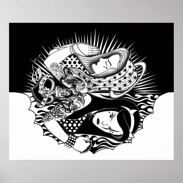 Poster Pôster Tema: Double Face (Frente)