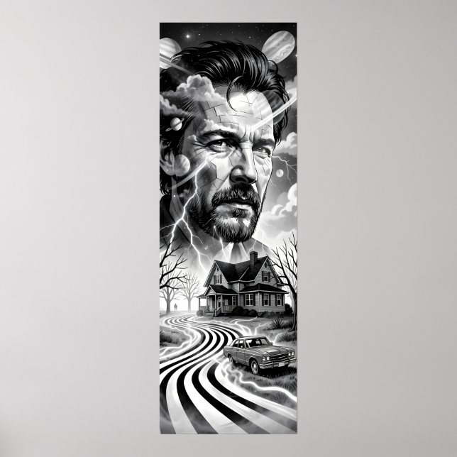 Poster Pôster Thunder Road Dreamscape em Noir (Frente)