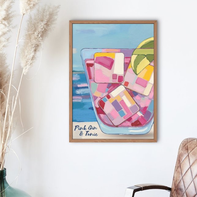 Póster Poster TÔNICO E GIN DE PINCO (Criador carregado)