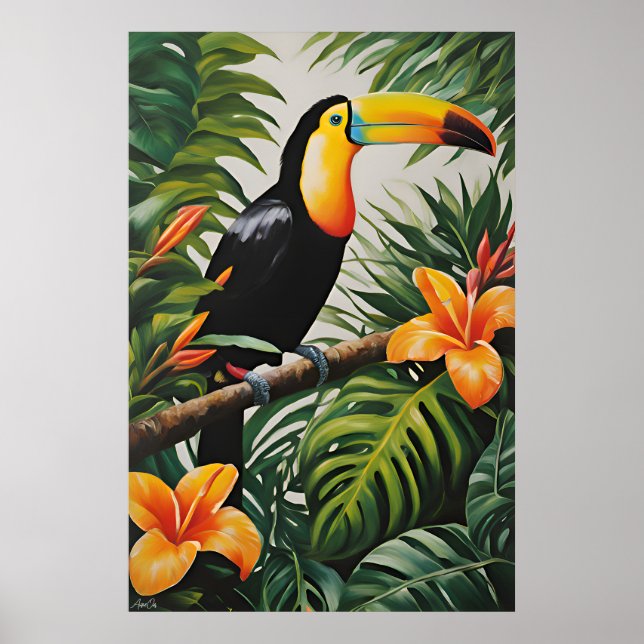 Poster Pôster | Toucan | Arte (Frente)