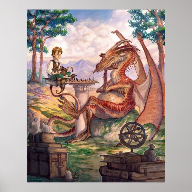 Poster Pôster "Uma Tarde Dourada" (Frente)