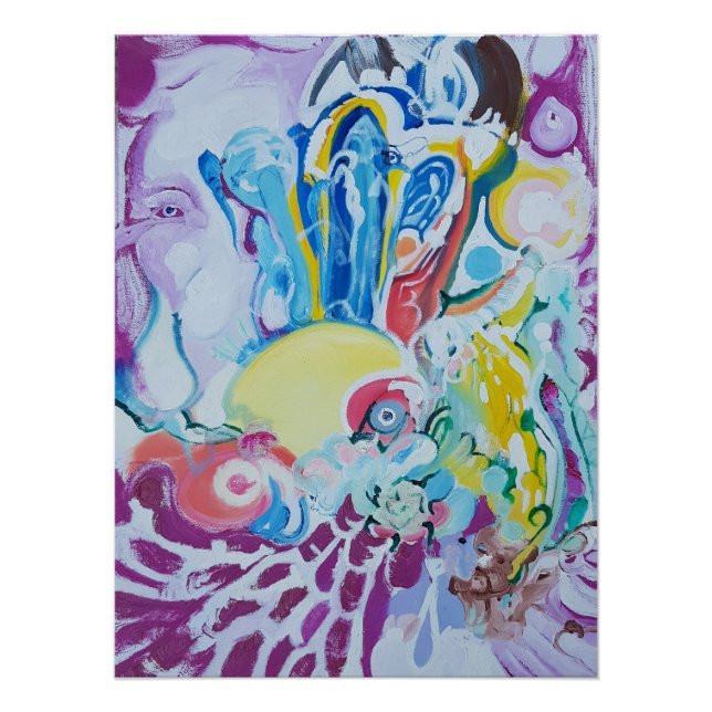 Póster Poster van het originele werk:African Bride (Frente)