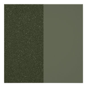 Póster Poster verde brilhante de toque duplo - personaliz
