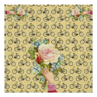 Poster Victoriano Floral