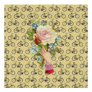 Póster Poster Victoriano Floral