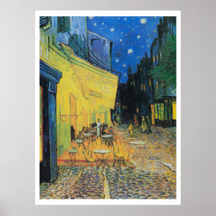 Poster POSTER: Vincent Van Gogh: CAFE TERRACE