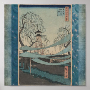 Póster Poster-Vintage Art-Ando Hiroshige 6 Japonês