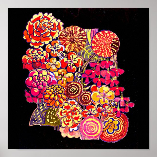 Póster Poster-Vintage-Charles Rennie Mackintosh 32 (Frente)