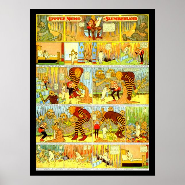 Póster Poster-Vintage Comic-Little Nemo 10 (Frente)