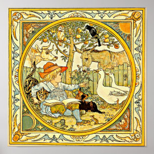 Póster Poster-Vintage Illustration-Walter Crane 17